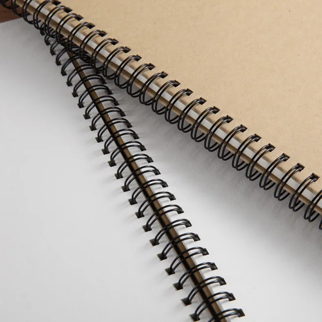POTENTATE Hardcover Drawing book, 190x260mm, Acid Free, Wire bound Sketchbooks for Ink, Pencil