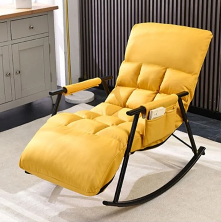 Light luxury adult rocking chair replacement parts camp folding rocking chair