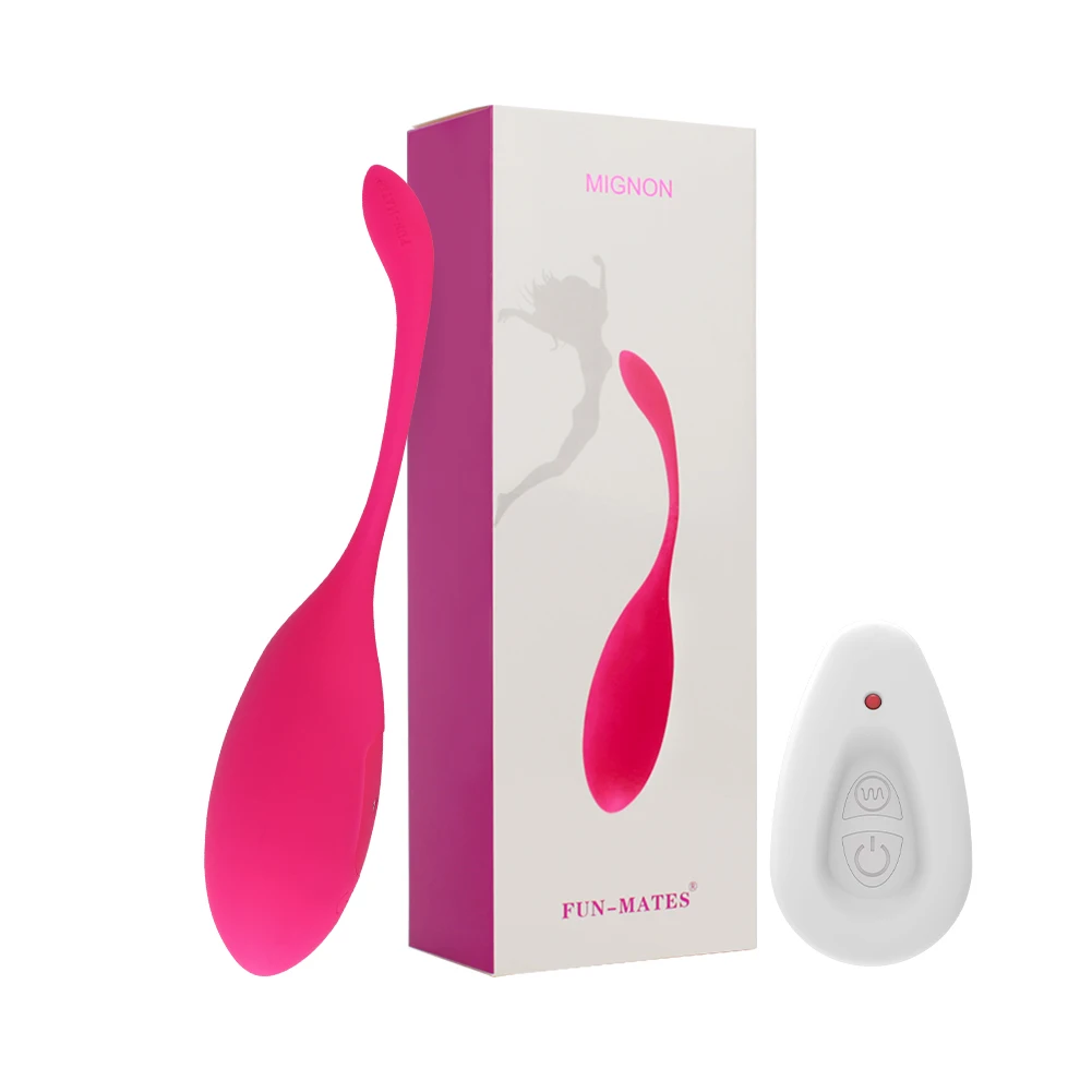 
LEVETT Mignon Women Sex Toys Smart & Electric Kegel Ball with Magnetic Charger Remote-controlled Vibrator Sex Toy 