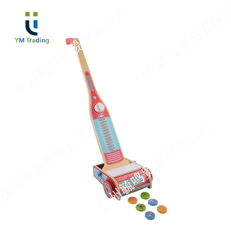 Home Simulation Cleaning Toys Wooden Vacuum Cleaner Montessori Toys Develop fine motor skills cleaning games for the Home set
