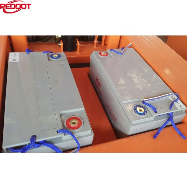 REDDOT economic series durable chassis aerial electric order picker reclaimer