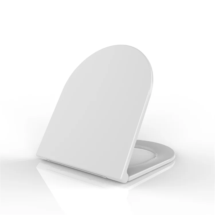 Uf/duroplast Toilet Seat Cover Sanitary Ware Seat Cover Silent Close Square Open Front Fast Installation Bathroom European