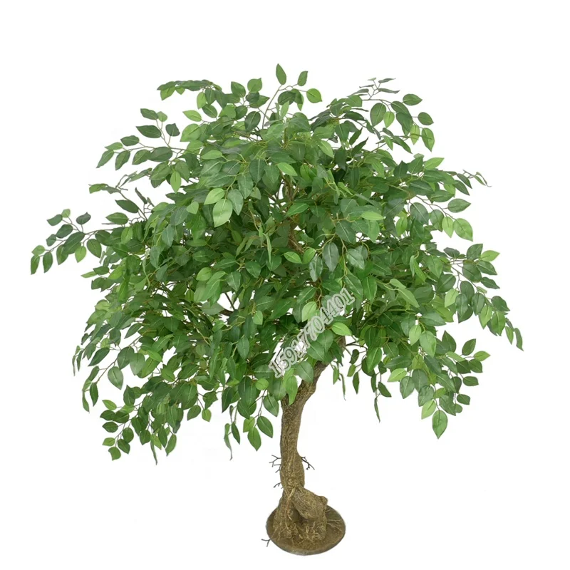 factory sale high quality 120cm fake tree bonsai plant artificial banyan tree for decoration