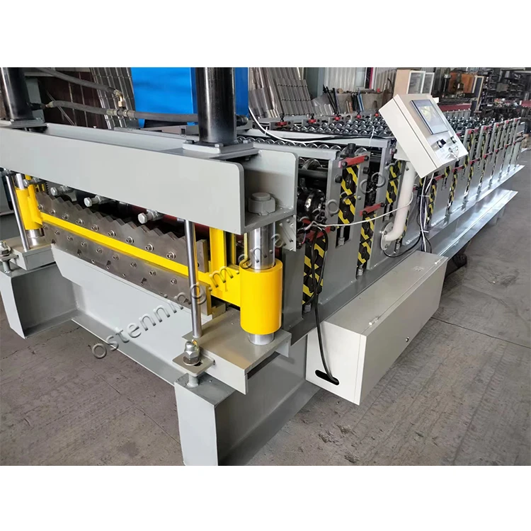 Double Layer Corrugated Profile Steel Roofing Sheet Roll Forming Machine