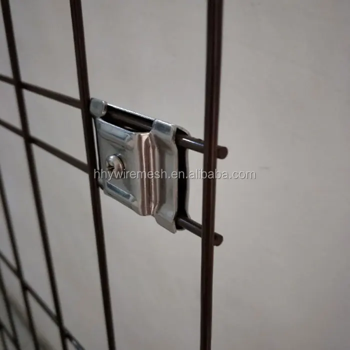 Customized Galvanized/PVC Coated Wire Mesh Fence with Metal Frame Security Fence Accessories Farm Sports Fencing