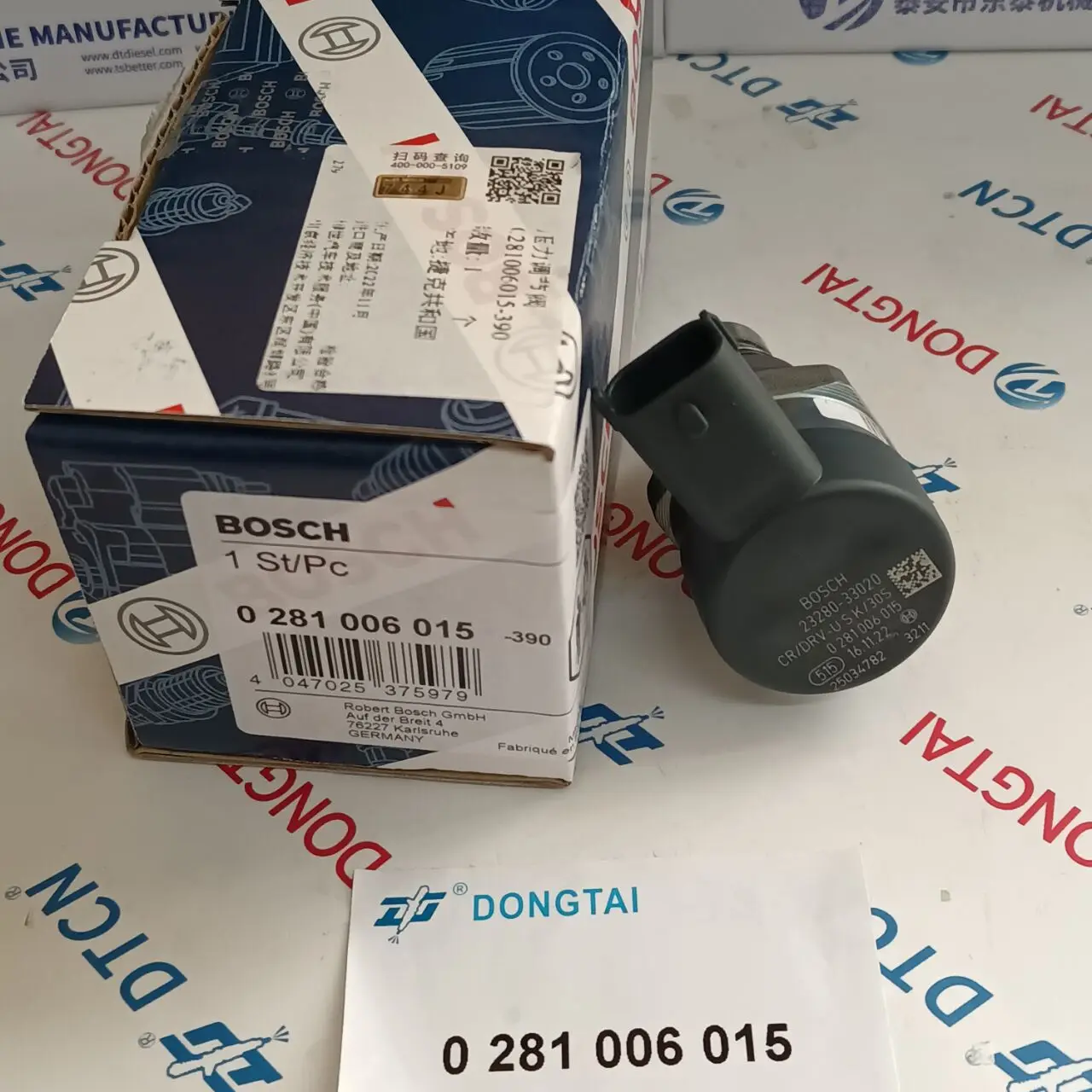 DRV FUEL RAIL PRESSURE REGULATOR VALVE 0281006015(0 281 006 015) for TOYOTA YARIS AURIS 1.4 D4D