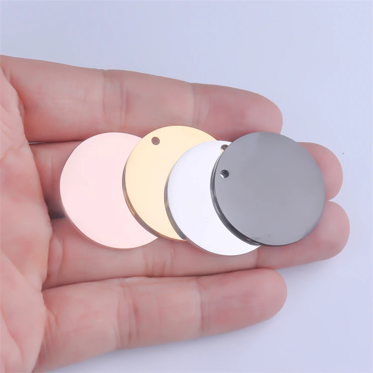 25mm Diy Jewelry Making Blank Key Chains Custom Made Keychains Dog Tags Key Chains