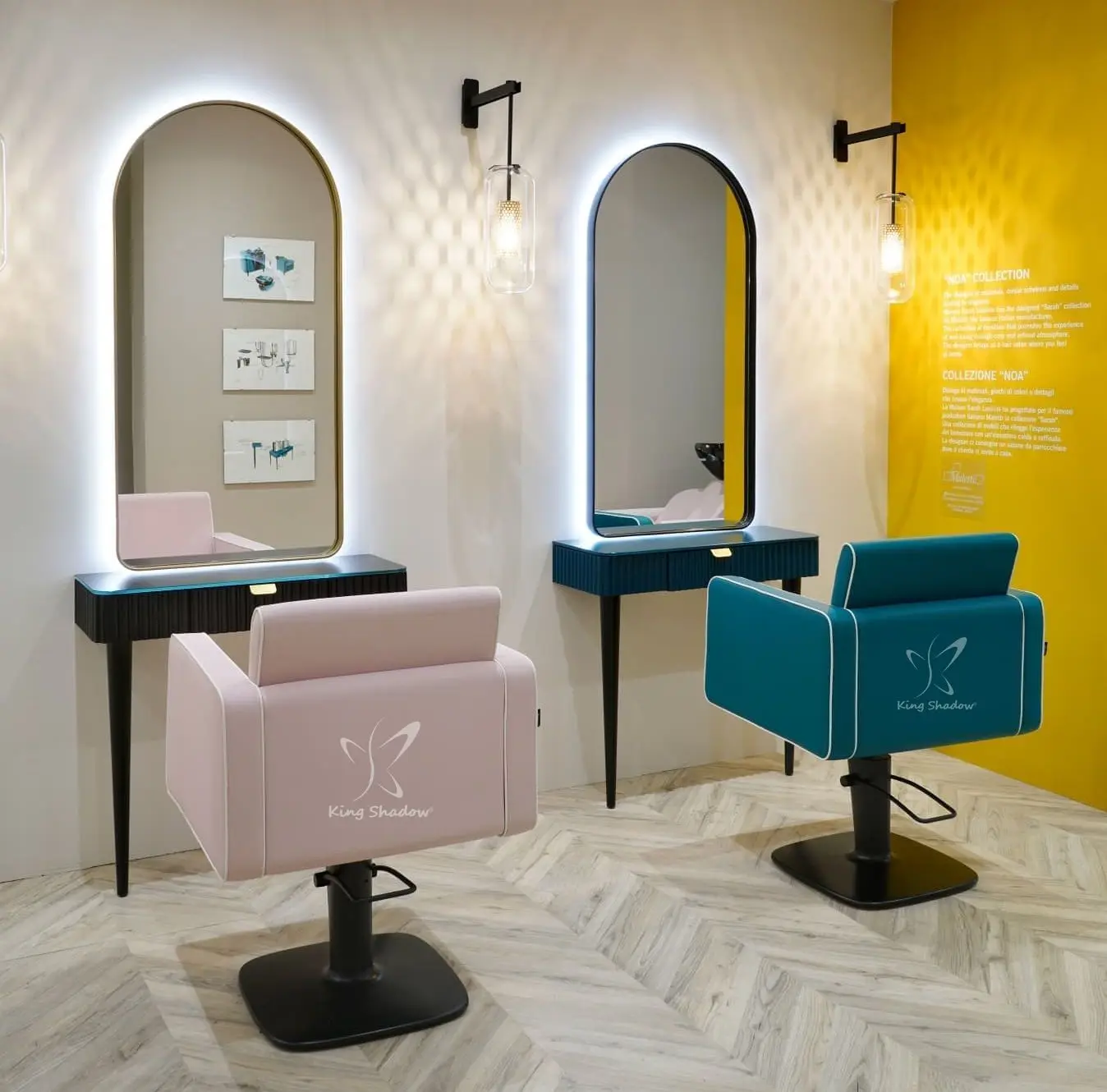 
beauty salon furniture whole set used hair saloon equipments styling mirror station Barber chair 