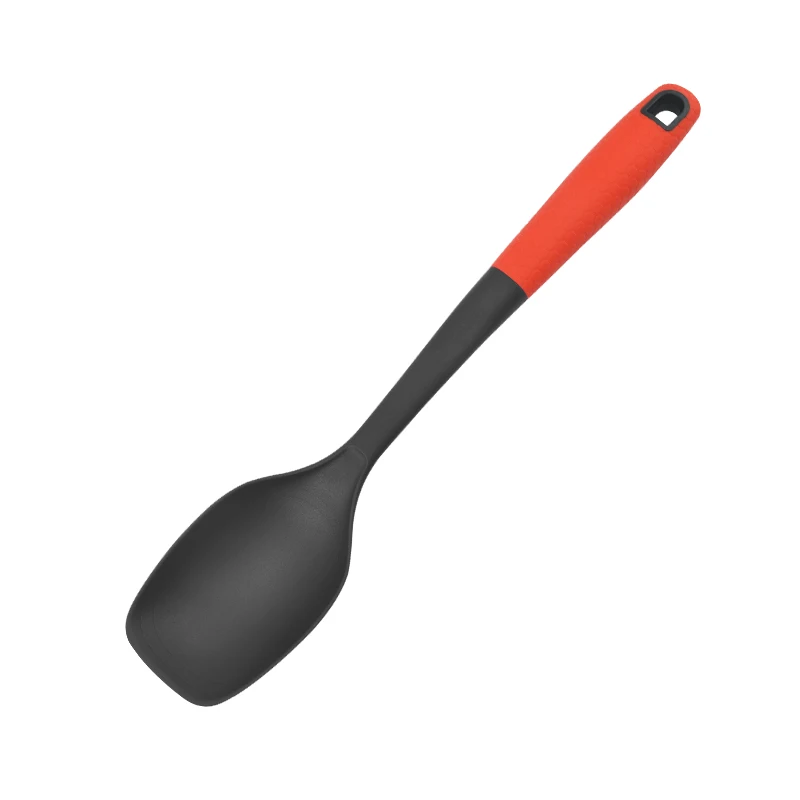 Heat Resistant Nylon Kitchen Cooking Salad Soup Serving Spoon Kitchen Accessories  Mixing Spoons For Baking Stirring Mixing