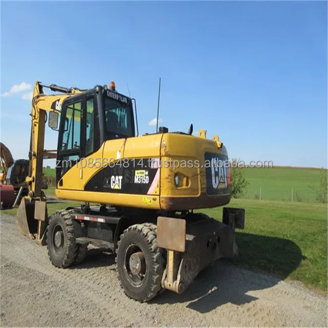 used cat M315d wheel excavator used caterpillar 315 312 wheel excavator for sale