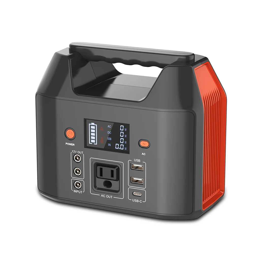R150 Power AC 110V 220V 150W Portable Generator 146Wh Lithium Battery Power Bank Outdoor Camping Power Station