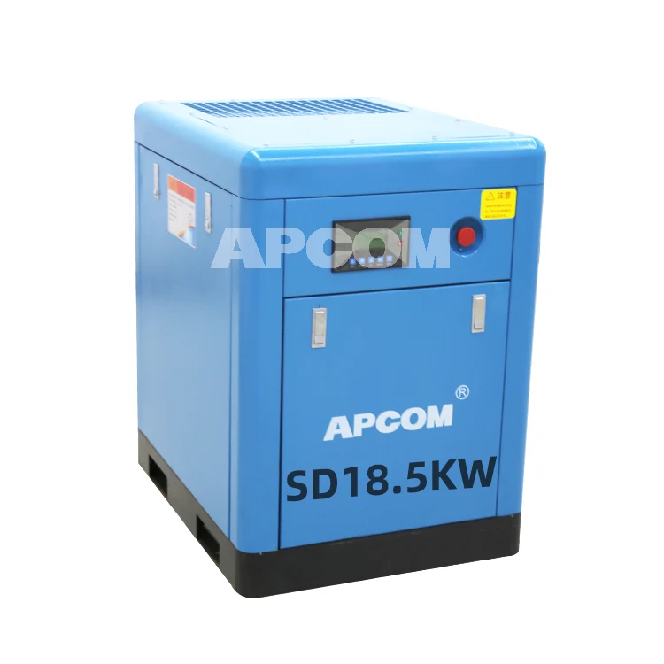  Воздушный компрессор APCOM с низким уровнем шума роторный 100 cfm воздушный кВт винтовой 25