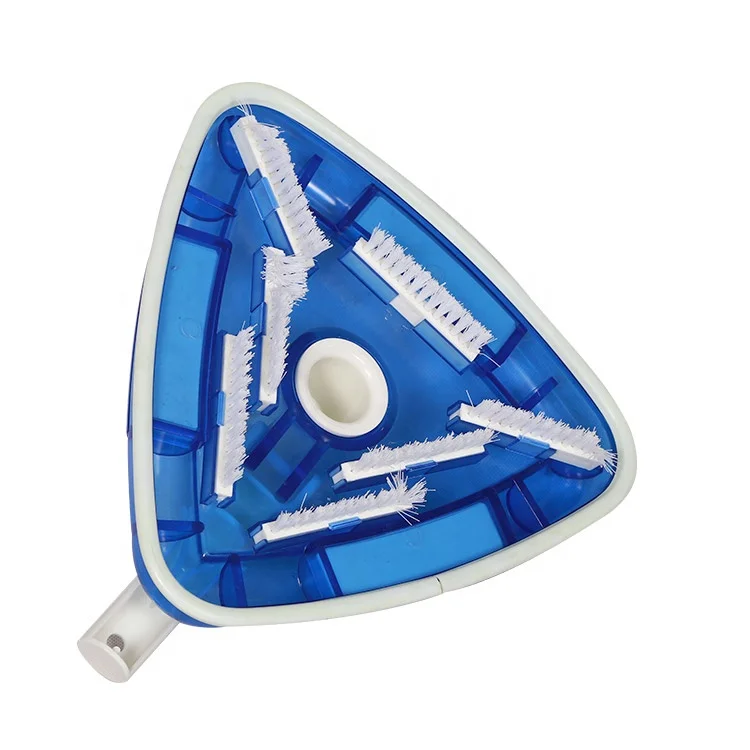 Triangle plastic vinyl pvc swimming pool vacuum cleaner for swim pool