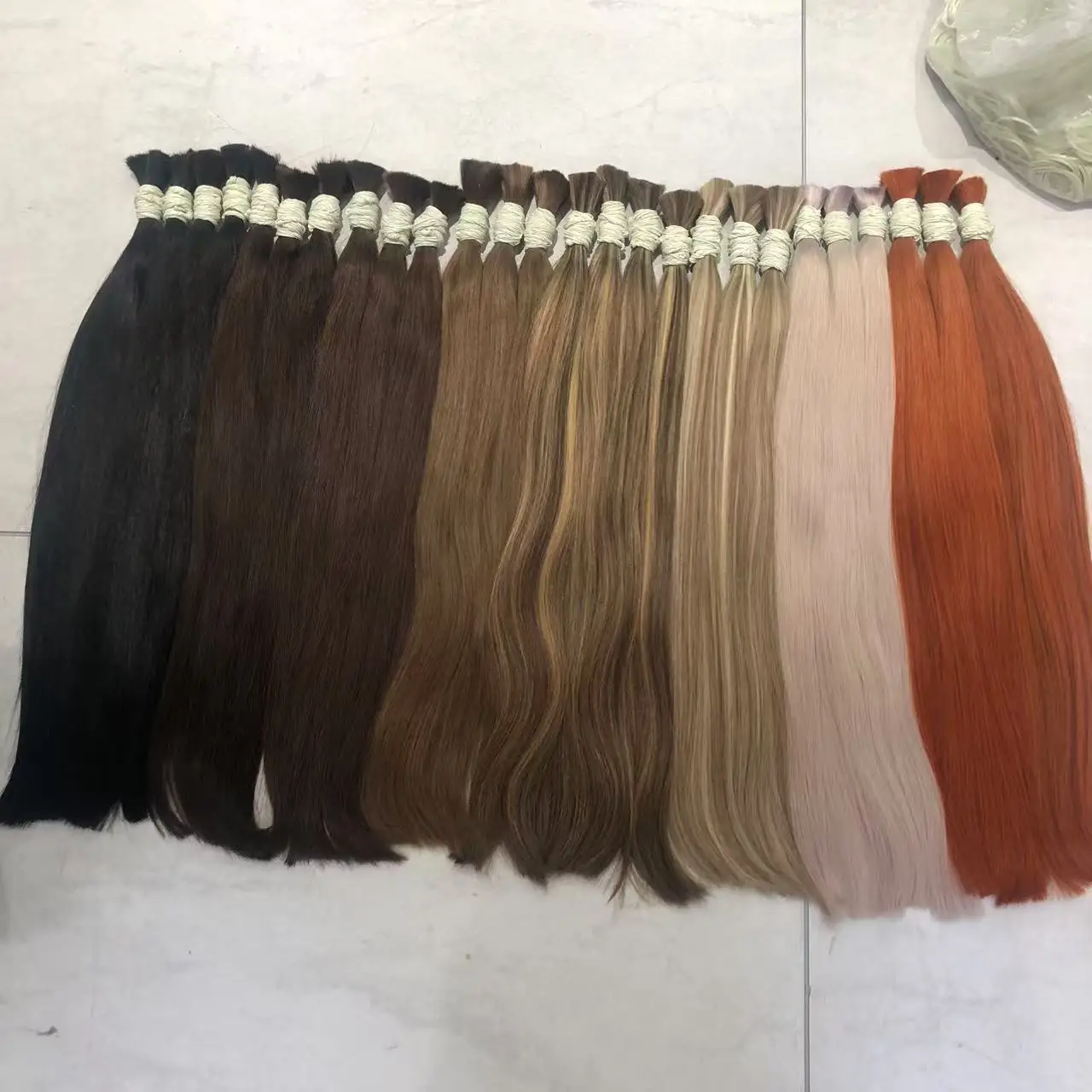 Wholesale All Styles Hair Accessories Performing Bulk Hair Cheap Price Quality Top New Extension Genius Weft Made In Vietnam
