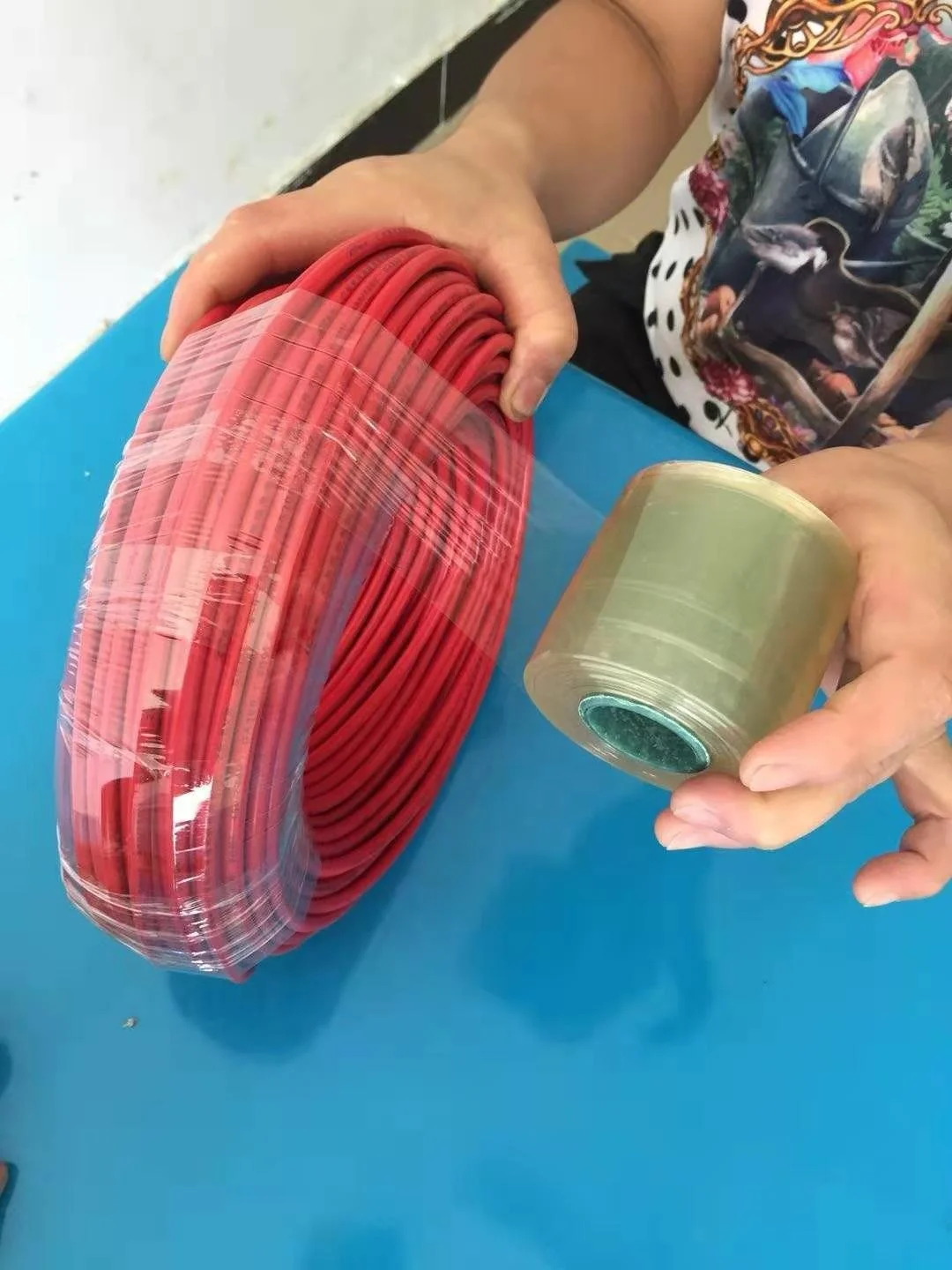 guangdong gongye manual hand use clear pvc film super clear pvc film