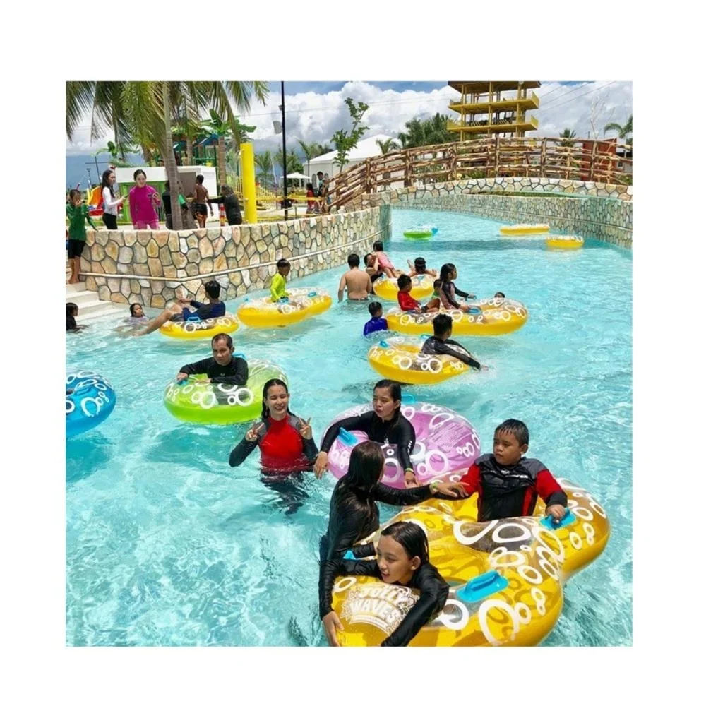 Customize Full Printed Water Park Tube Wave Pool Floaters swimming ring premium river tube