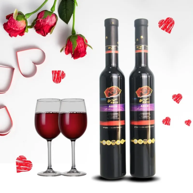 Rose 12% Alcoholic rose wine mulberry sweet sparkling wine