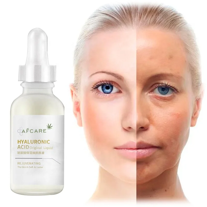 Private Label Face Serum Moisturizing Brightens Skin and Hyaluronic acid Anti Aging Face Serum
