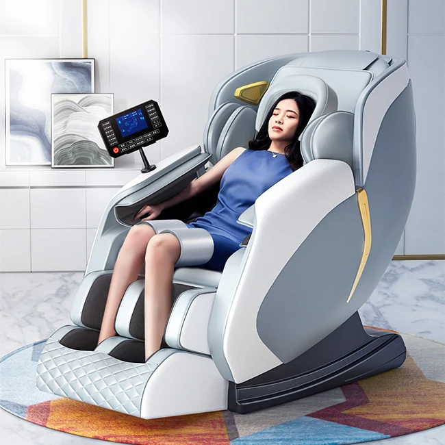 Home Luxury SL Track  Massage Chair Voice Control Fuan Pedicure Chair Luxury Massage Chair Private Design