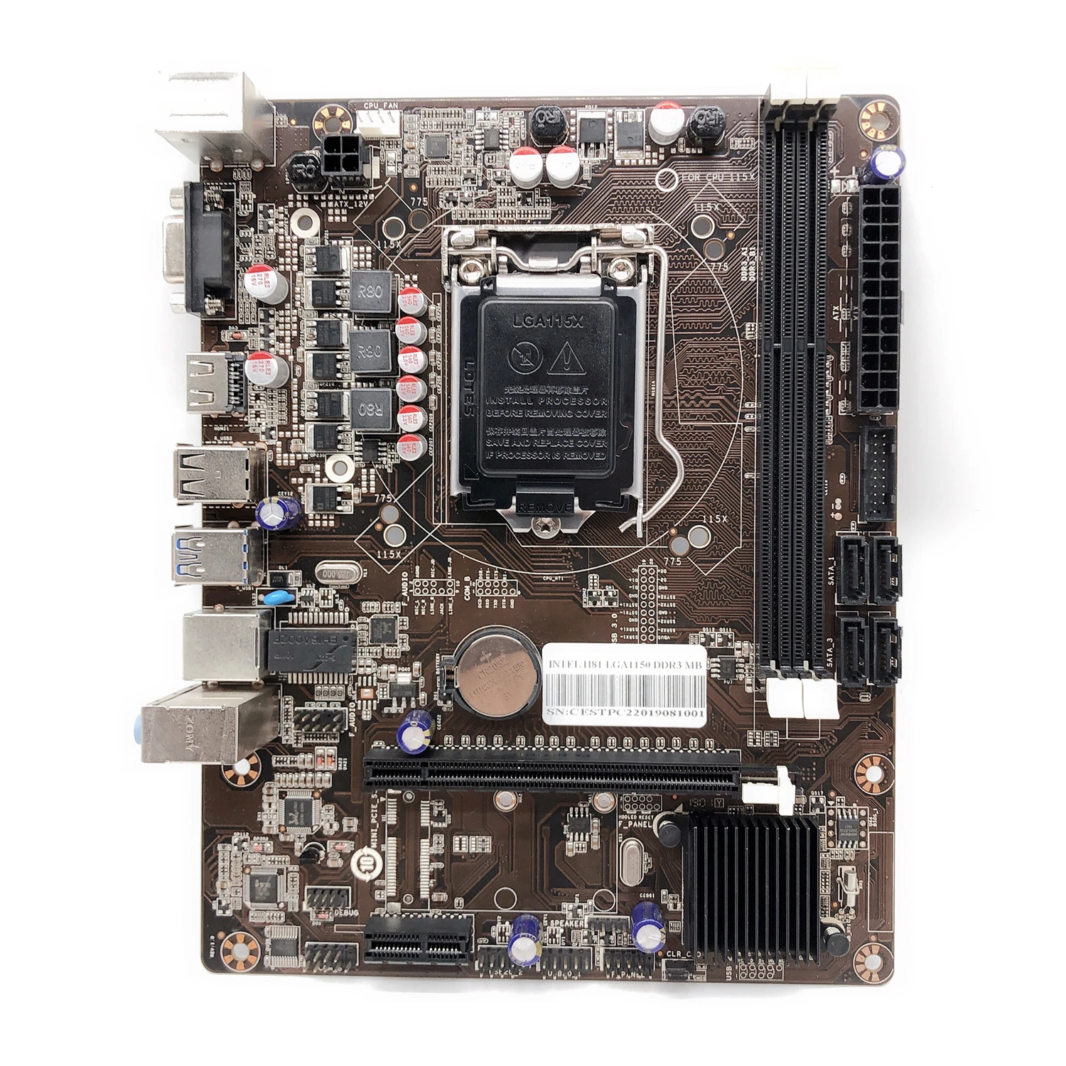  Оптовая продажа материнская плата Intel H81 Разъем 1150 LGA ddr3 с