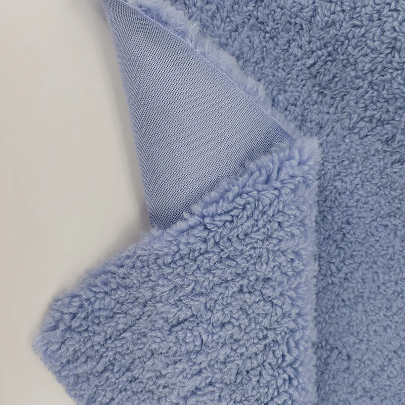 
polyester silk fabric winter fabric made from recycled plastic bottle 