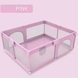 Custom Indoor Outdoor Portable Easy Folding Fabric large Toddler Baby Bed Safety Kids Fence Baby Playpen With Gate For Children