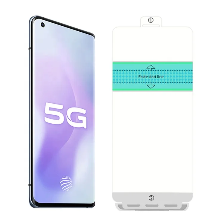 Wholesale Top Quantity Anti Scratch Explosion 2.5D TPU Screen Protector For Vivo X50 Pro