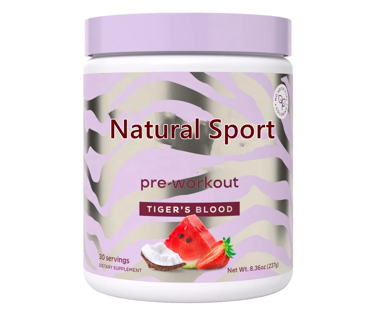 Pre Workout Fruit Punch Mix Powder for Energy, Focus, Endurance