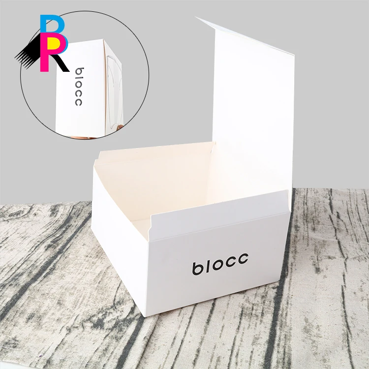 Белая коробка с принтом на заказ, OEM бумажная коробка, услуги печати, бумажная упаковочная коробка на заказ