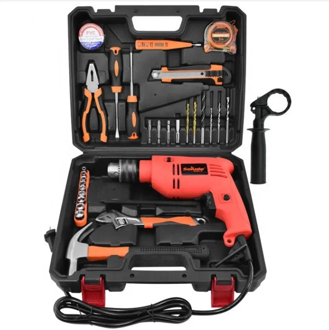 30pcs Household multifunctional hardware repair tool Electric Drill wrench set