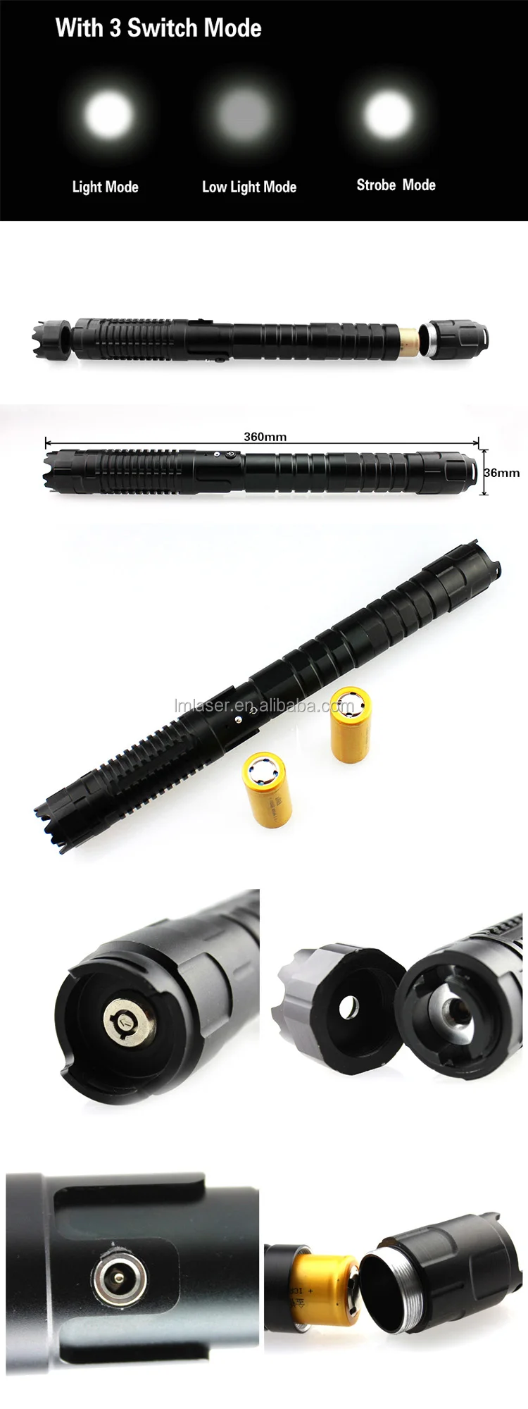 Blue color long distance Laser Pointer for burn match cigarettes plastic