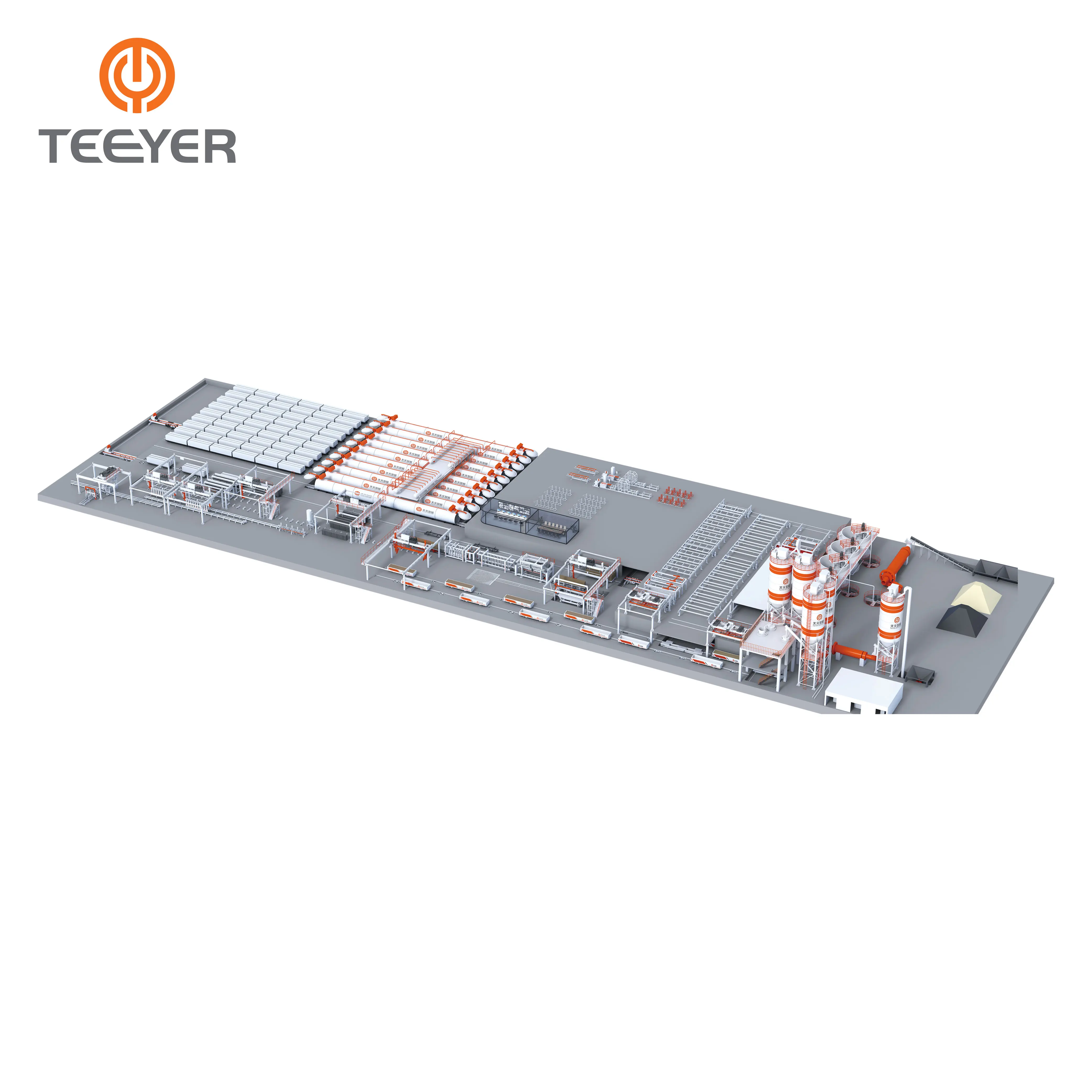 Автоклавный газобетон производственной линии