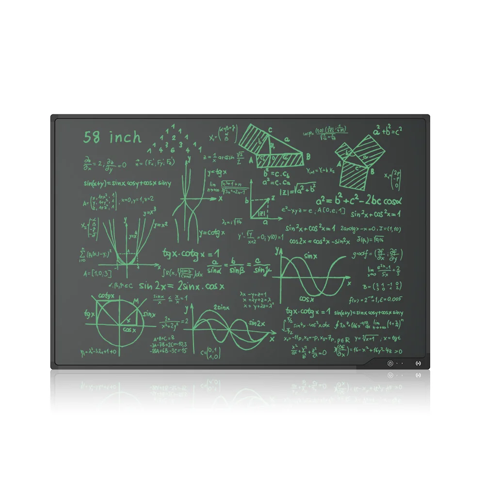 Newyes 58 inch Digital Writing Board Electronic Blackboard Lcd Light Writing Digital Blackboard
