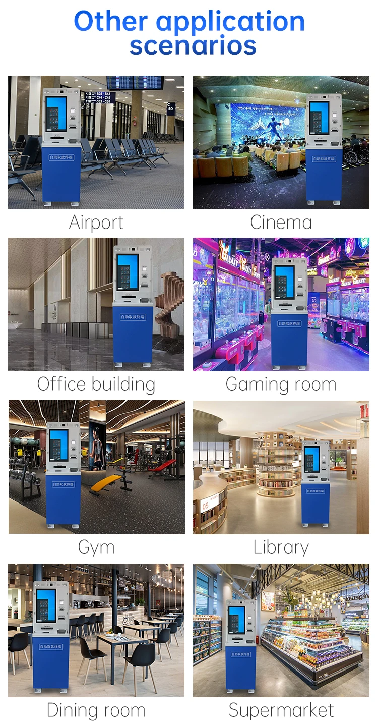 custom crypto atm machine cash dispenser banknote acceptor currency exchange machine cash payment kiosk bill payment kiosk