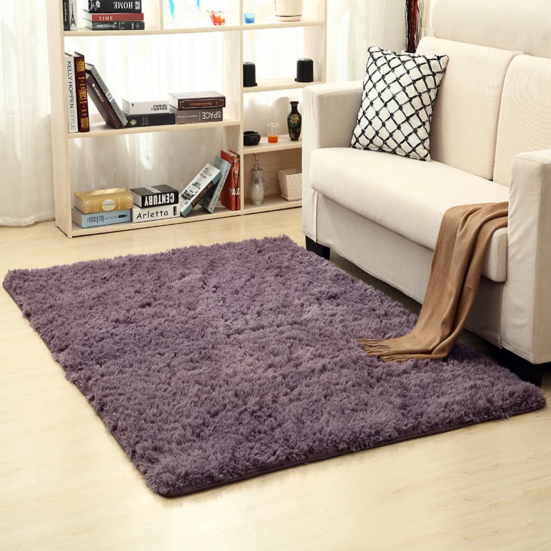 100%Polyester Soft Bedroom Decoration Shaggy Carpets Fluffy Area Rugs for living room Modern Carpets For Living Room