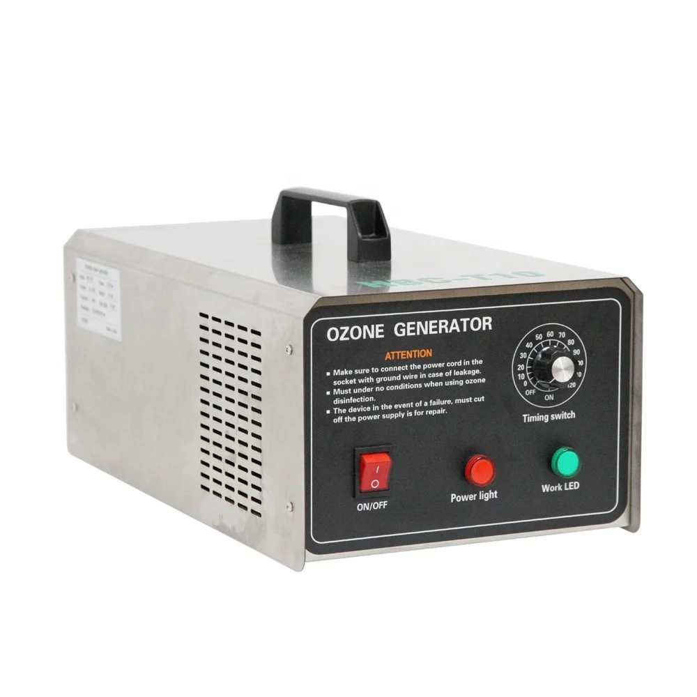 Hot sale 3g / h portable ozone generator for car and room air disinfection carros