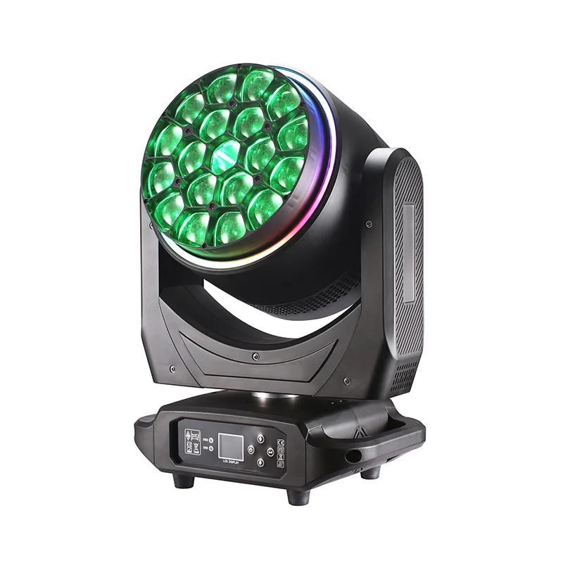 MITUSHOW New light LED 19x40W 4 in 1 Moving headlight high power led light dmx 512 RGBW large bee eyes with aperture