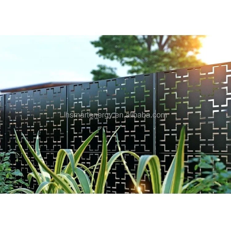 Low price Agriculture laser cut privacy fencing panel bamboo fence panels