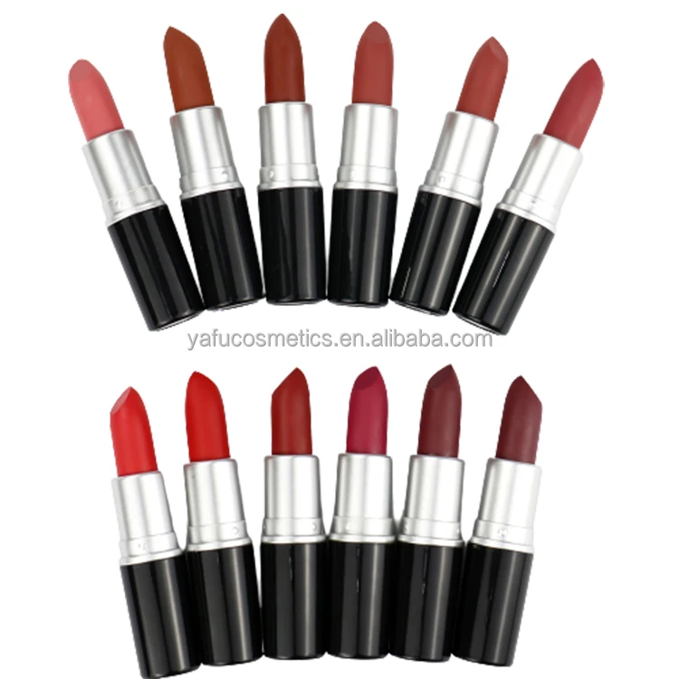 Low Moq No Logo Private Label Bullet Shape Tube Makeup Waterproof Matte Long Lasting Lipstick