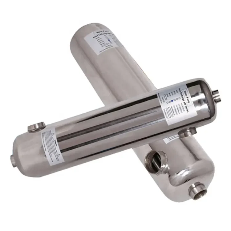 Swimming pool 40KW heat exchanger shell and tube heat exchanger