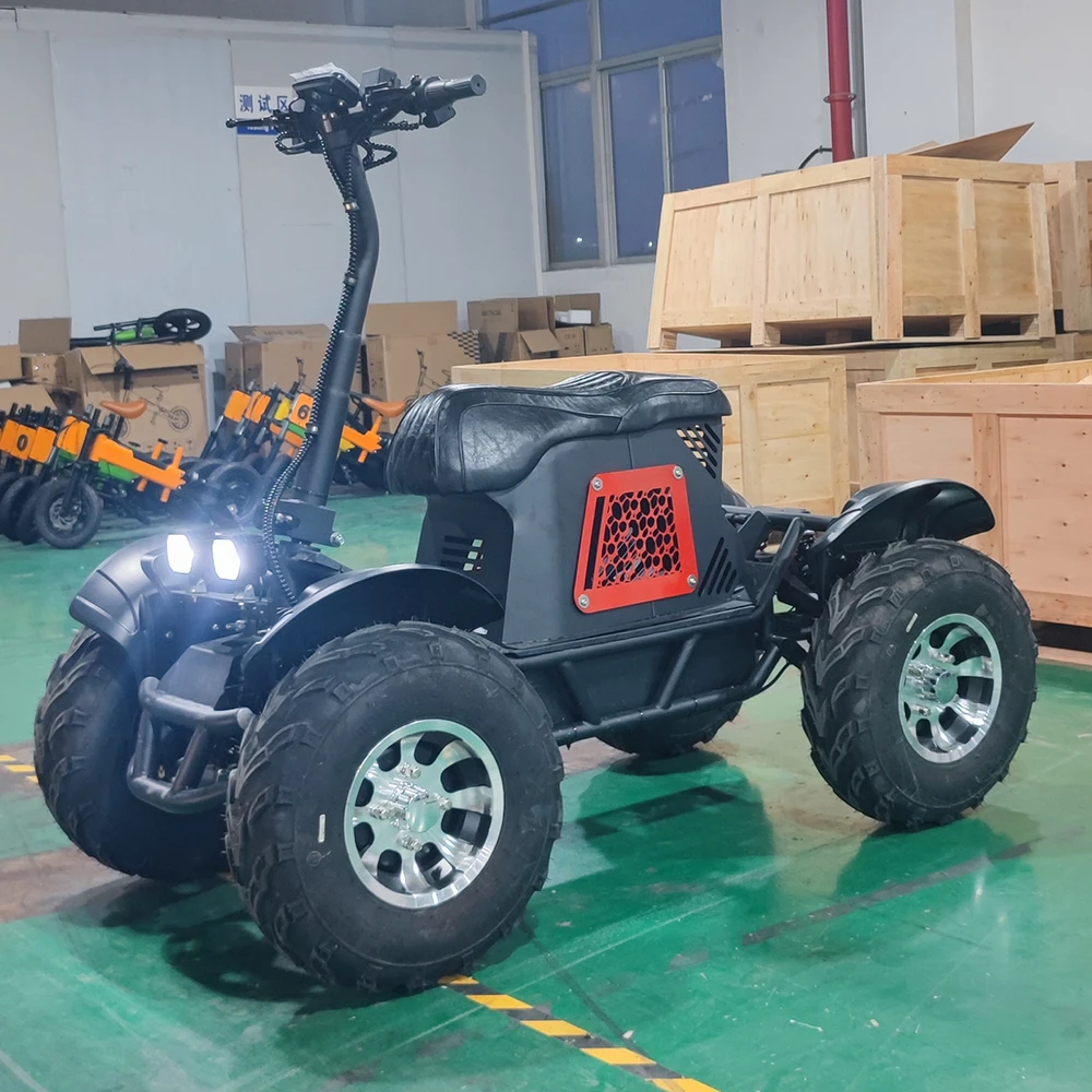 Farm sightseeing tours motorcycle atv trailers 10000W UTV electric scooter 60v big battery capacity 60ah utility vehicle 4x4