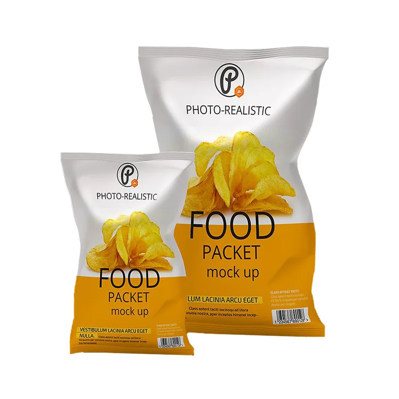 Wholesale Custom Print Up Pouches Food Packaging Bags Plastic For Potato Chips Snacks