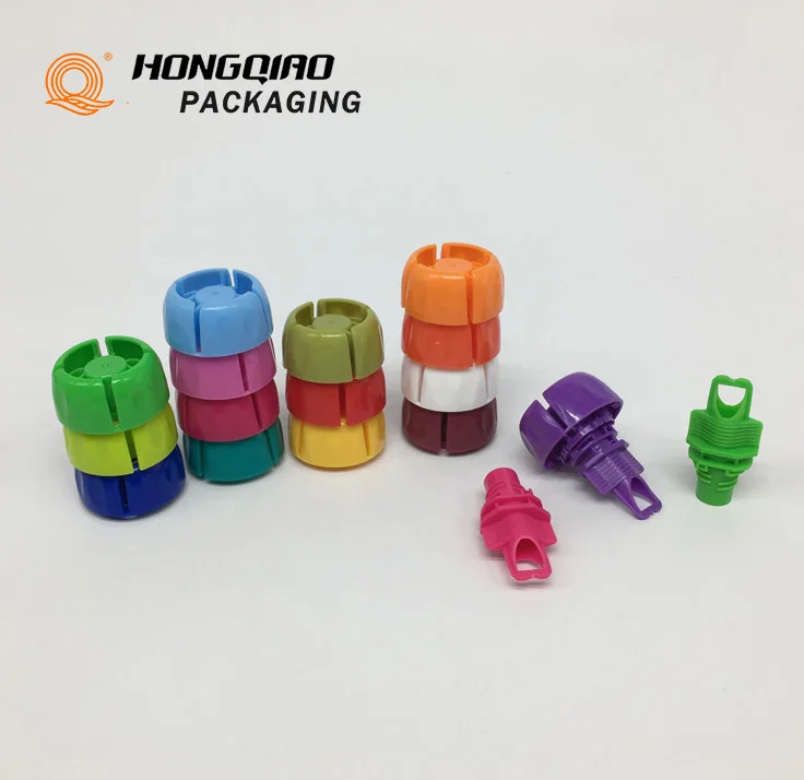 HQ PACK Custom PE Plastic Packaging Bag Screw Spout Choke Free Cap Nozzle for Stand Up Pouch