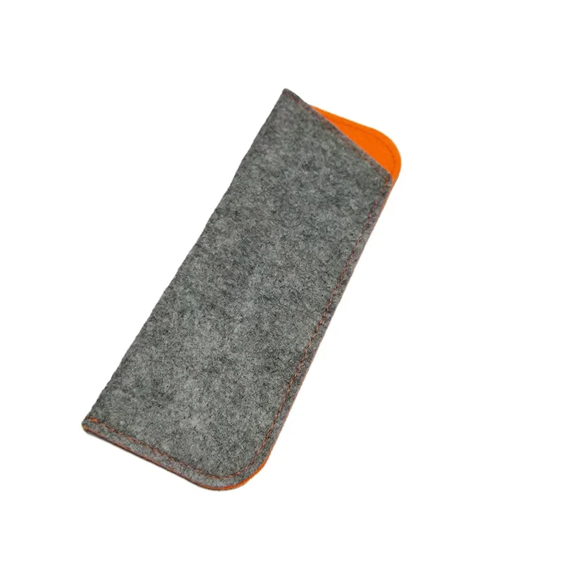 No MOQ Low Price  Optical Felt Pouch Reading Glasses Bag