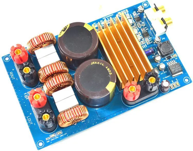 Плата Hi-Fi цифрового усилителя звука TPA3255 класса D 300 Вт
