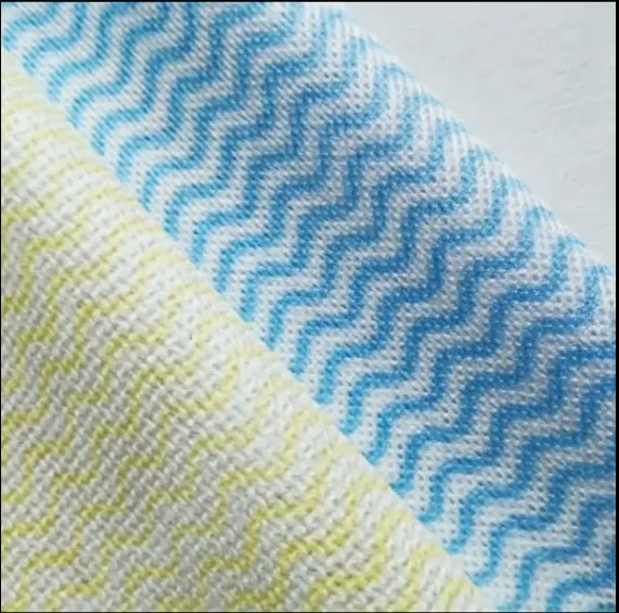 Household Reusable wave non woven kitchen dish cleaning cloth lazy rags Disposable Kitchen Paper Towel roll