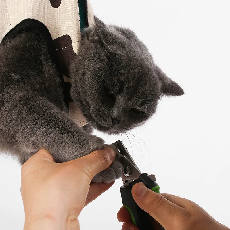 New Arrival Soft No Hurt Dog Sling Care Cat Pet Grooming Accessories Set Hammock For Nails Cut