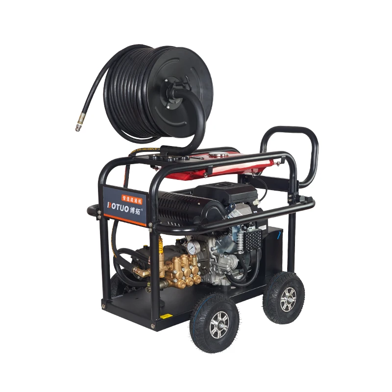 20LPM 350Bar бензиновый двигатель, машина для очистки высокого давления 22HP 5000PSI, канализационная труба, струйная машина