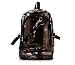 Cheap PVC Bag Plastic clear backpacks