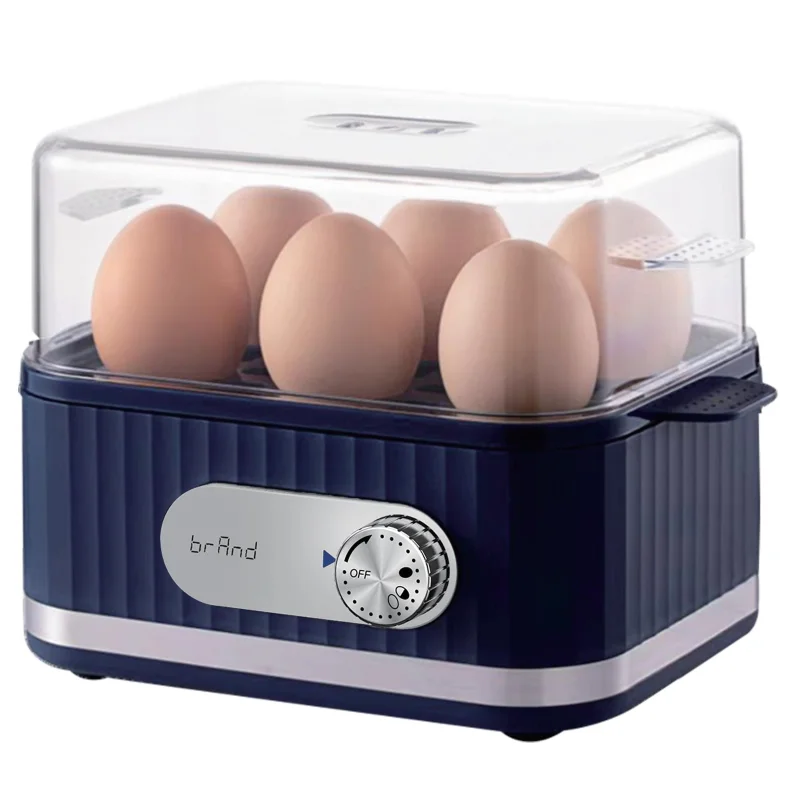 Household Egg Cooker Boiled Maker Electric Egg Boiler Custom OEM Steel Stainless Power Time Food Rohs Color Accept Material ABS